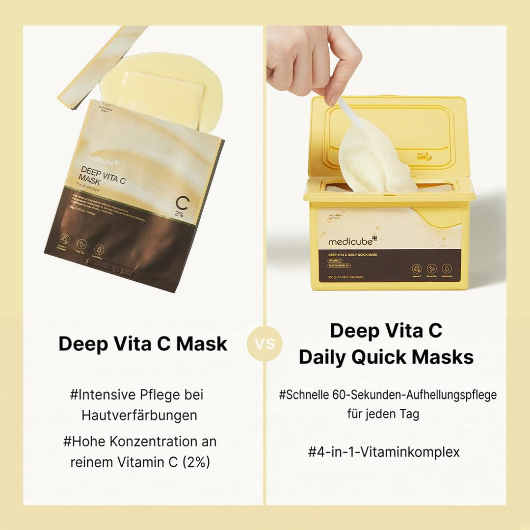 Deep Vita C Daily Quick Masken