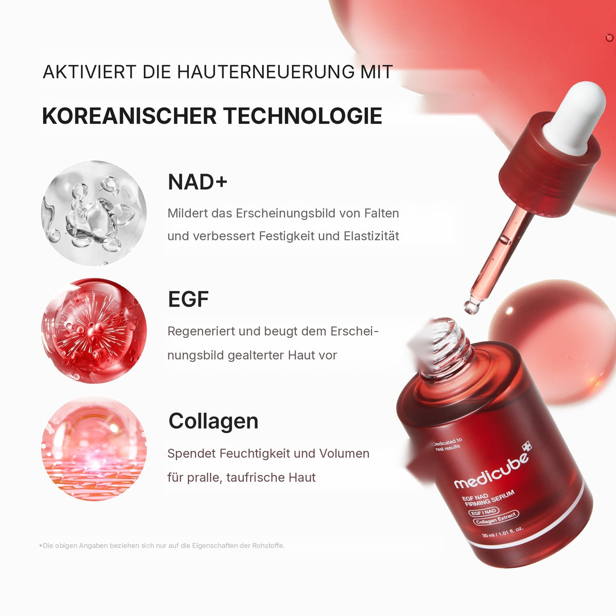 EGF NAD+ Straffendes Serum