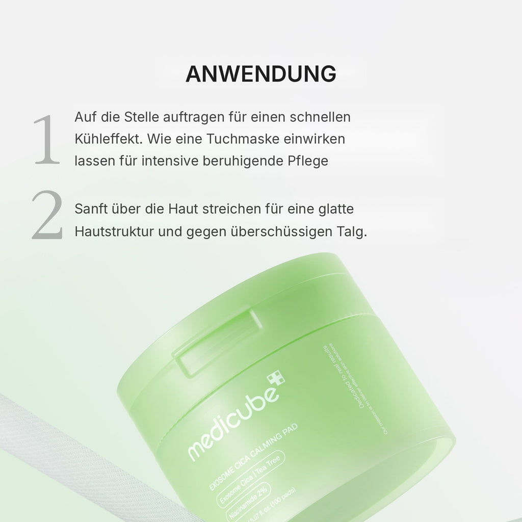 Exosome Cica Beruhigende Toner Pads