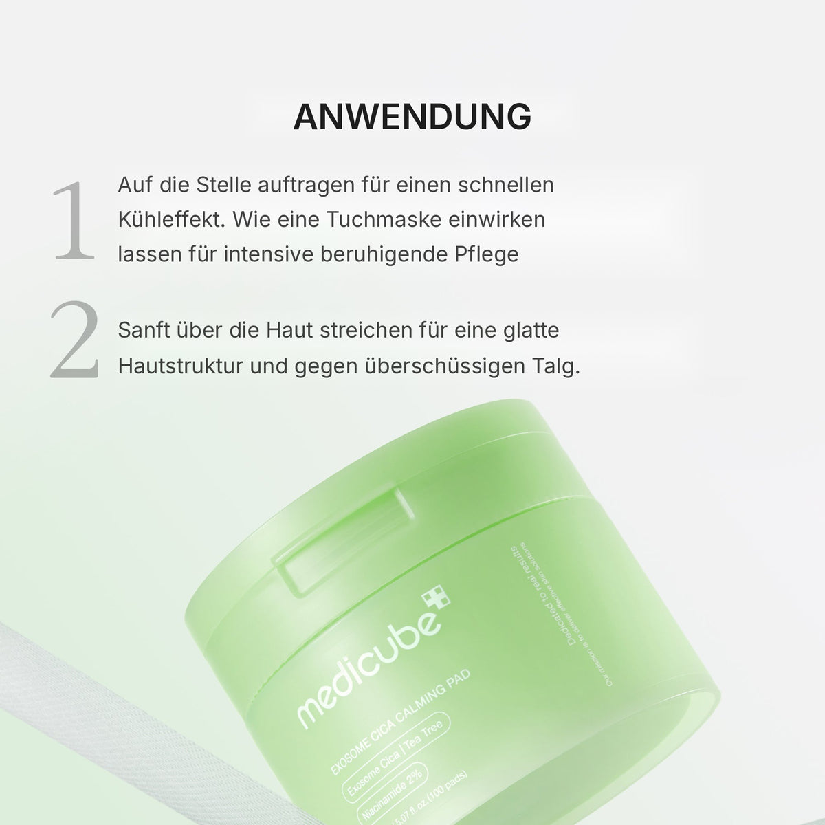 Exosome Cica Beruhigende Toner Pads