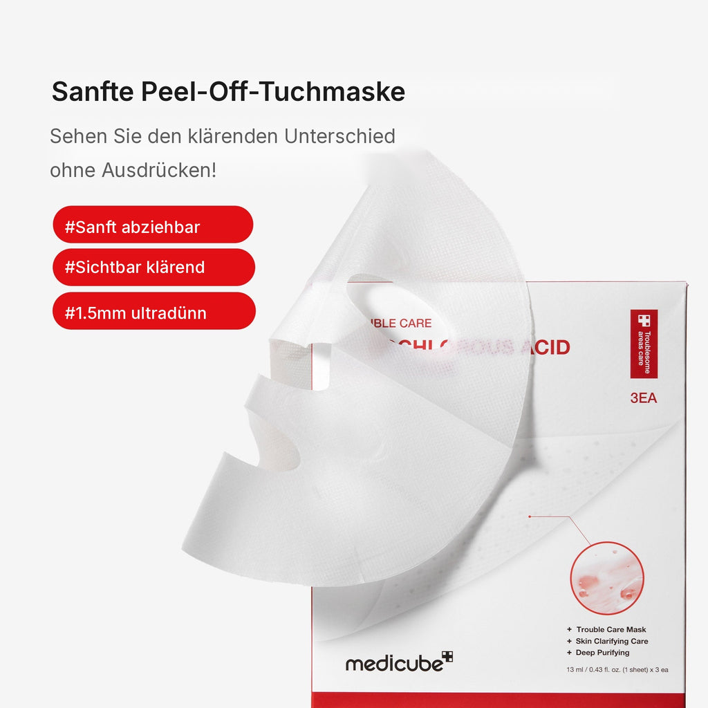 Hypochlorsäure Peel-Maske