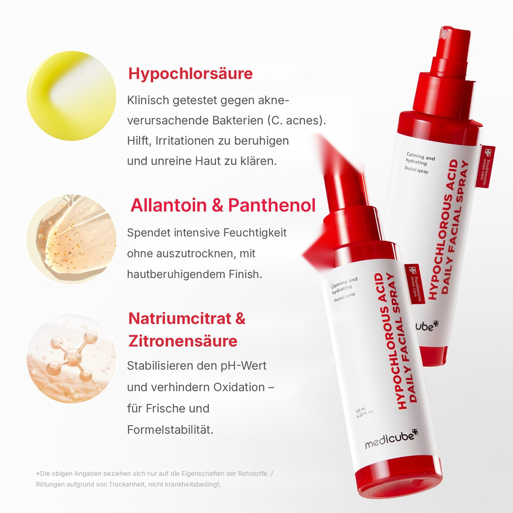 Hypochlorsäure Power Beruhigendes Spray