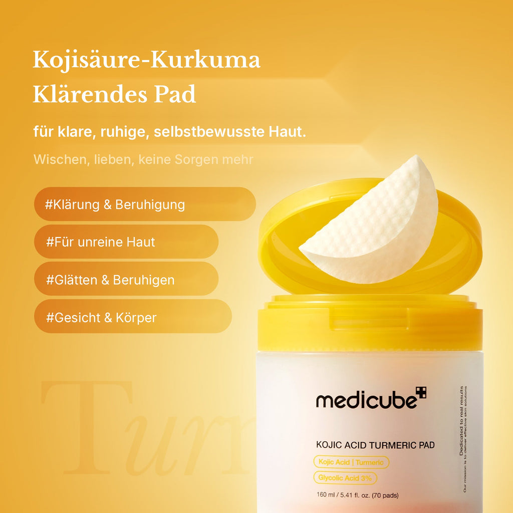 Kojisäure Kurkuma Toner Pad