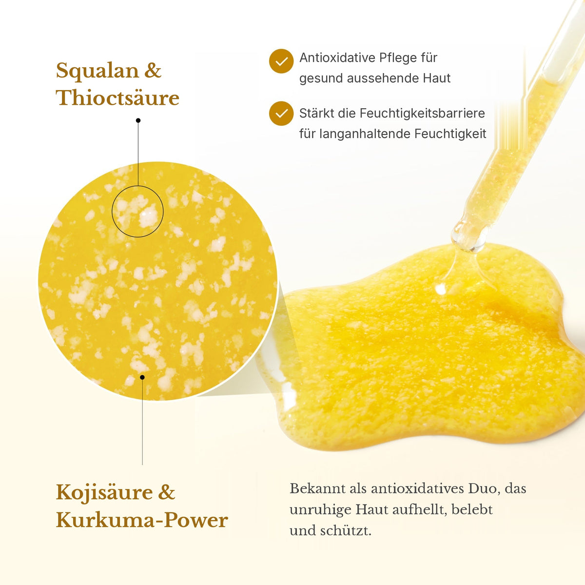 Kojisäure Kurkuma Kapselserum