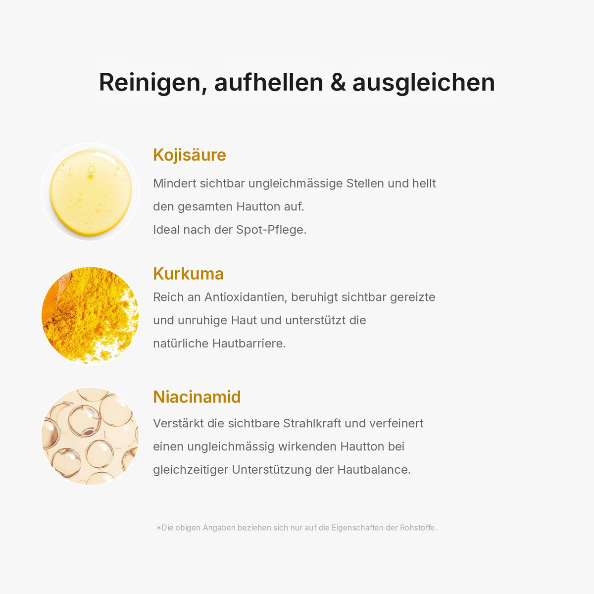 Kojisäure Kurkuma Vita Kapsel-Reinigungsschaum
