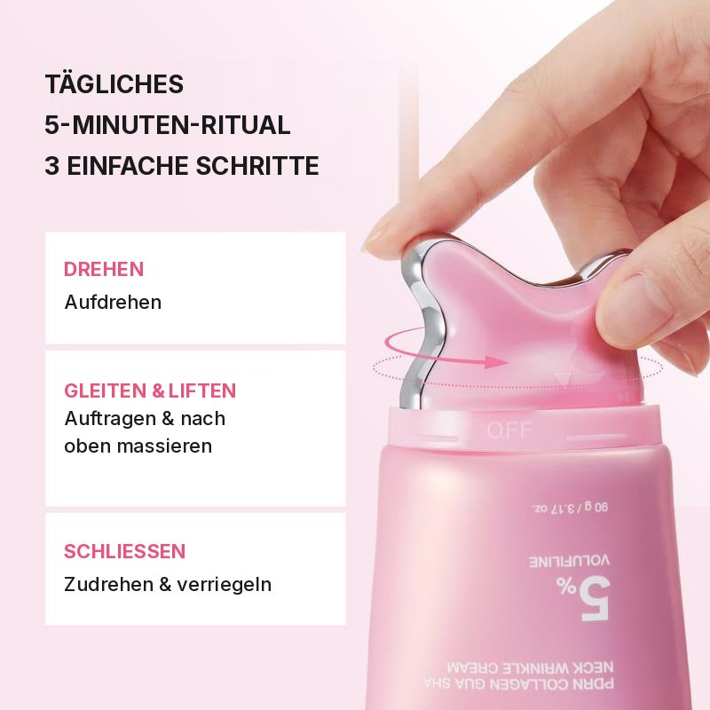 [NEU] [K-Beauty] PDRN Collagen Gua Sha Halscreme gegen Falten