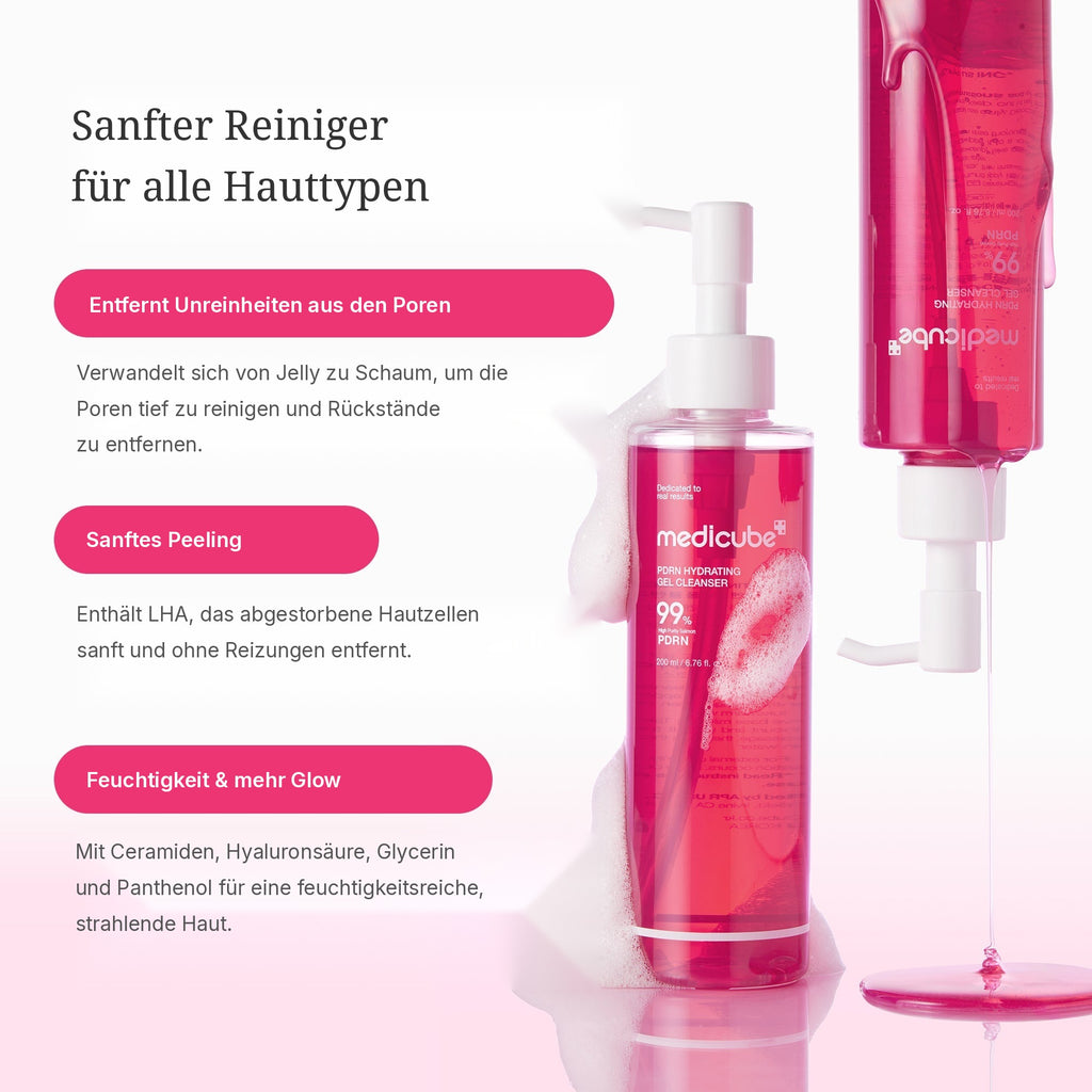 PDRN Pink Gel-Reiniger