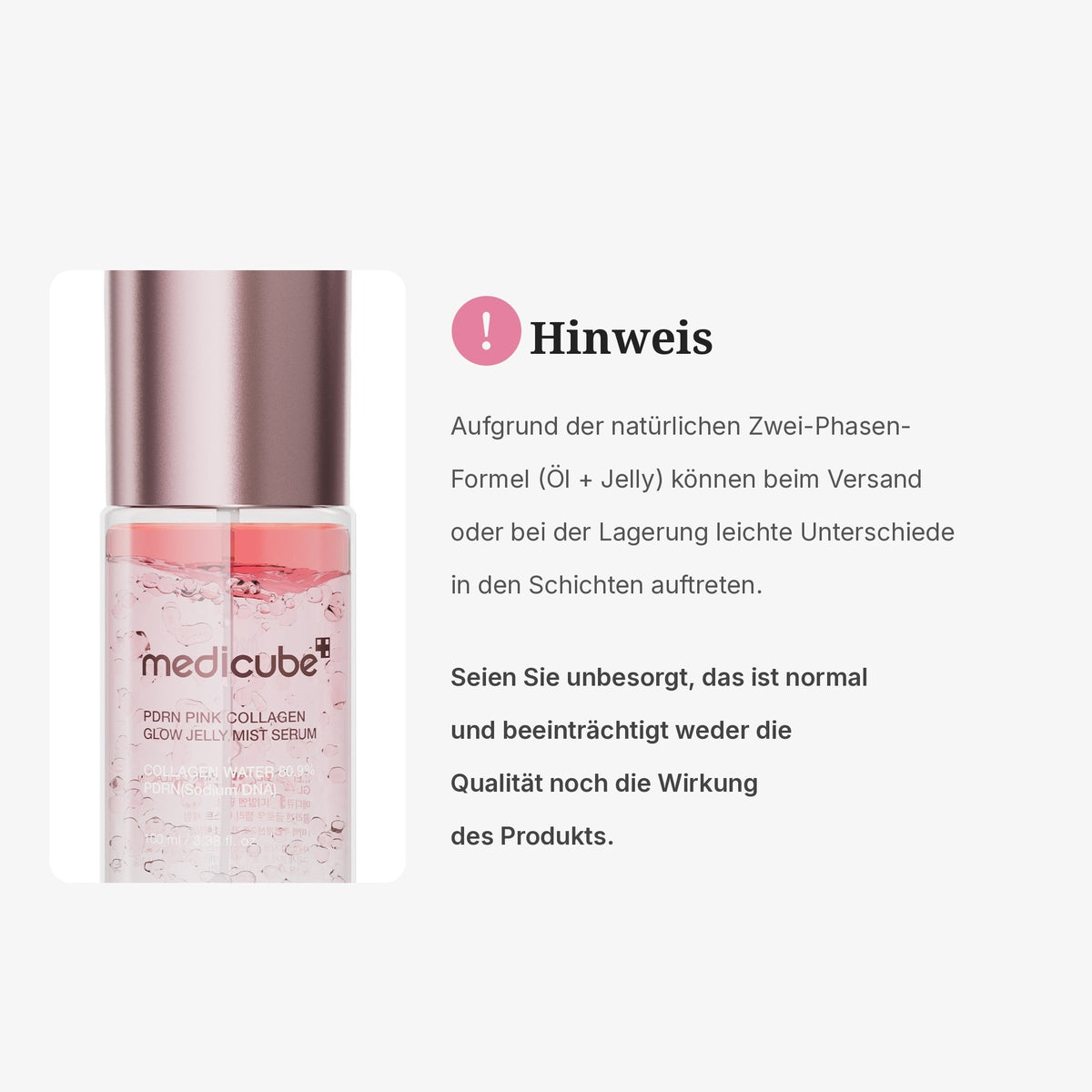 PDRN Pink Collagen Glow Jelly Mist Serum
