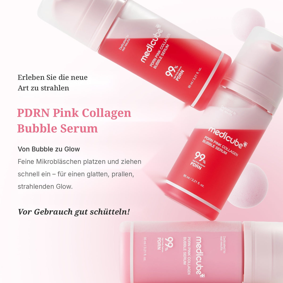 PDRN Pink Collagen Bubble Serum