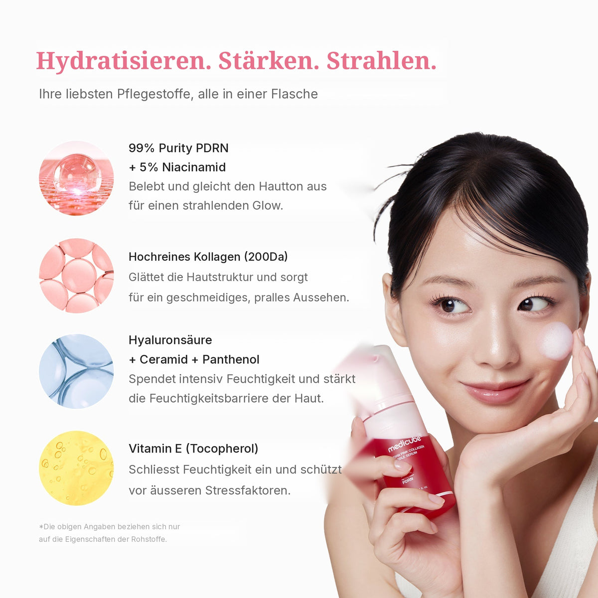 PDRN Pink Collagen Bubble Serum