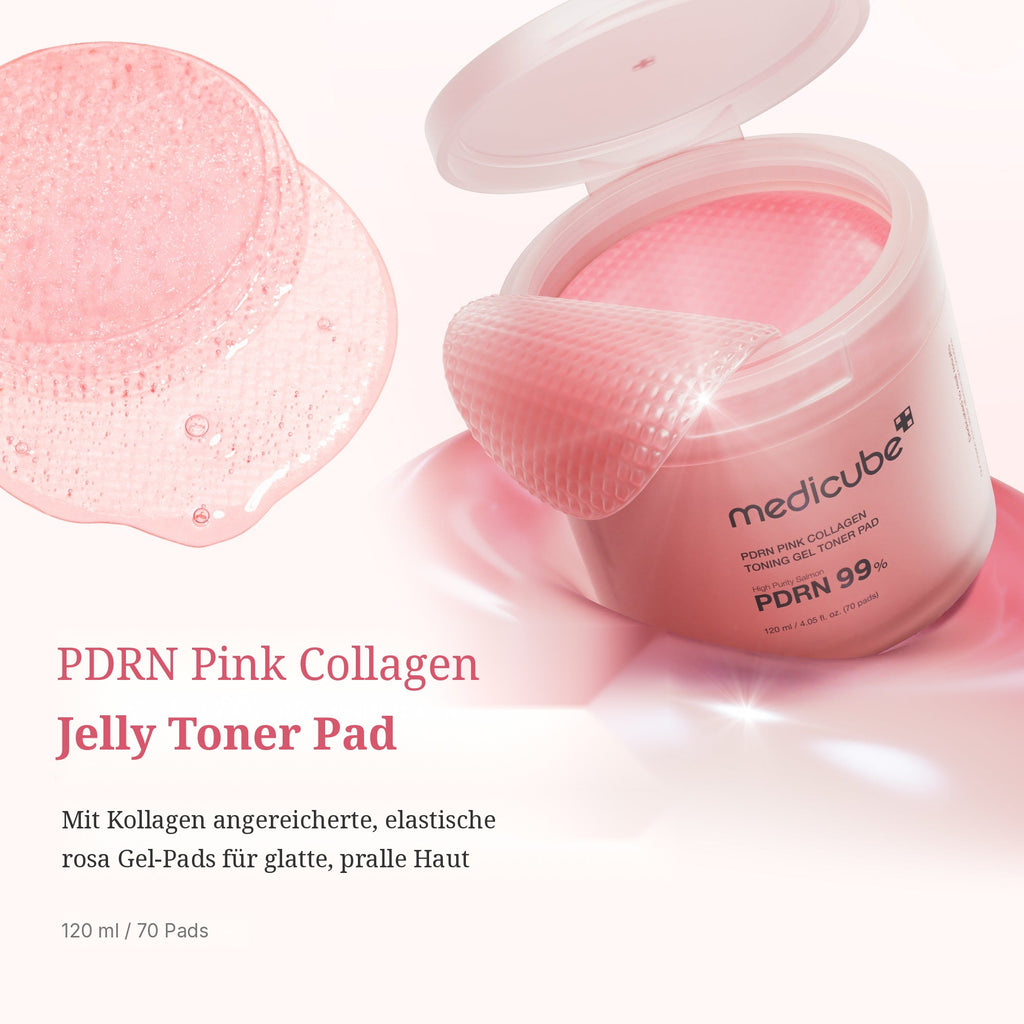 PDRN Pink Collagen Gel Toner Pad