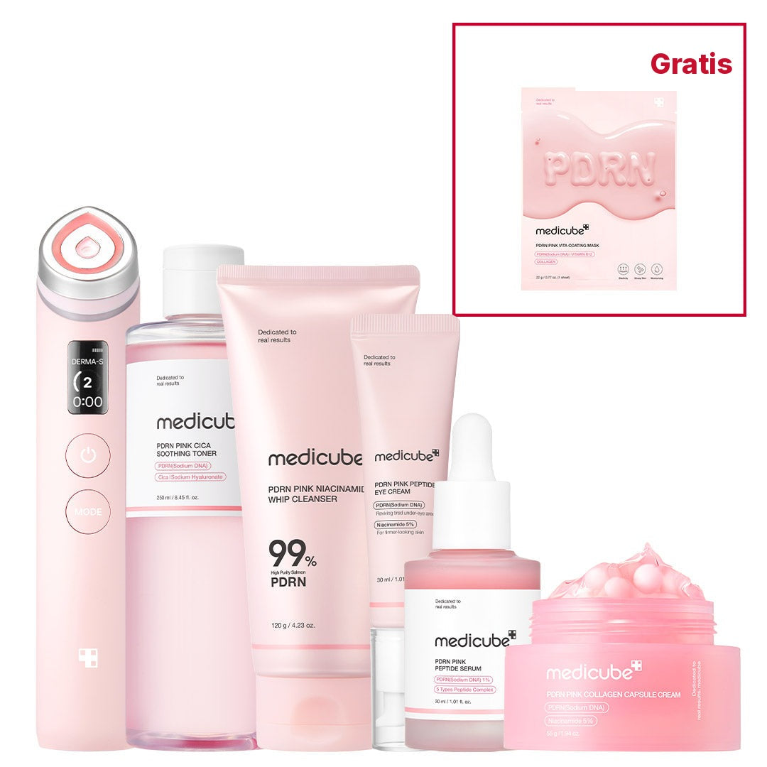 PDRN Pink Glow Home Aesthetic Komplettset