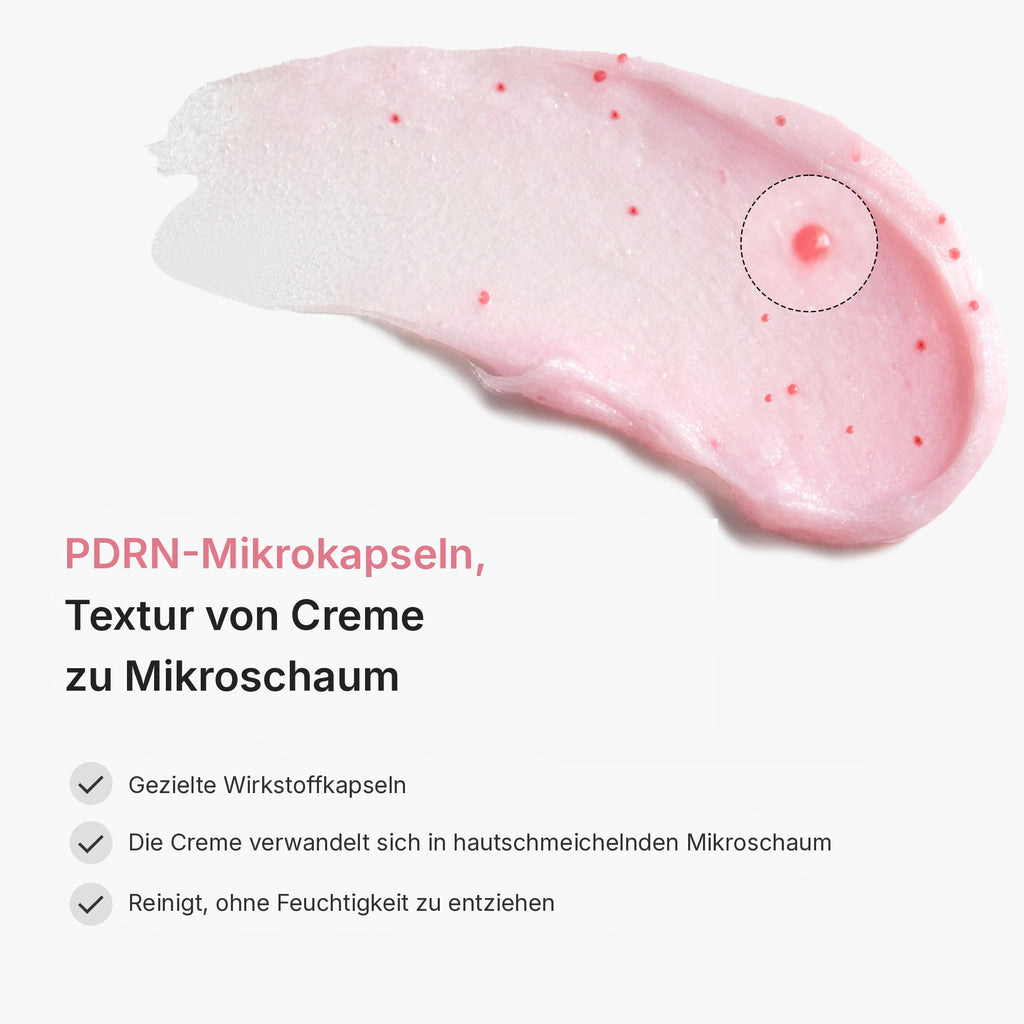 PDRN Pink Glutathion Kapsel-Reinigungsschaum