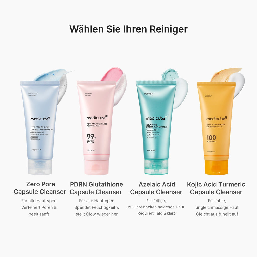 PDRN Pink Glutathion Kapsel-Reinigungsschaum