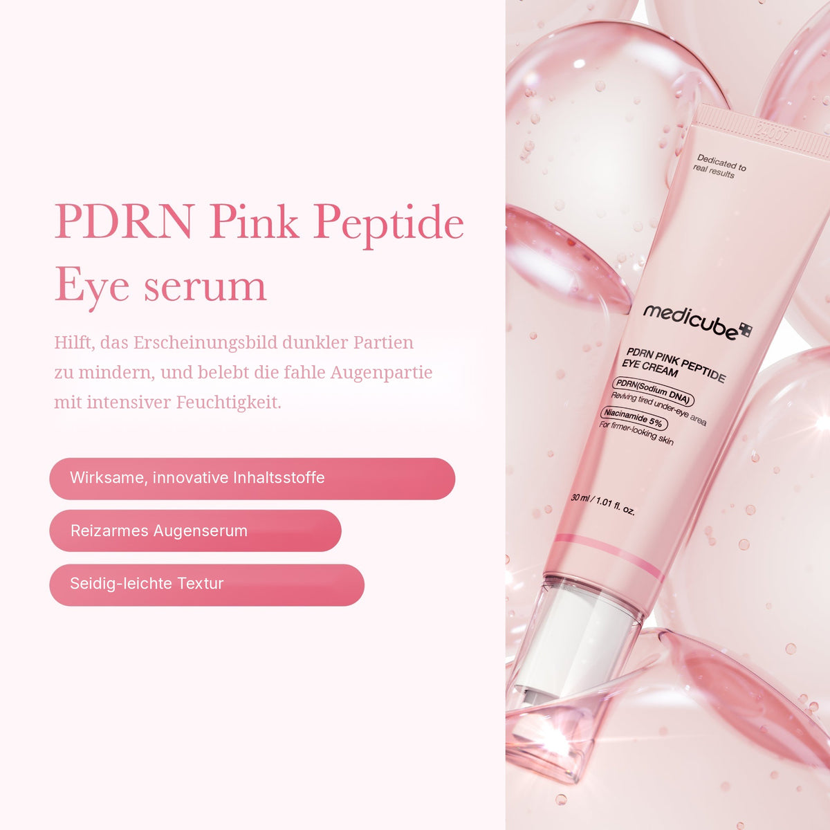PDRN Pink Peptid Augencreme