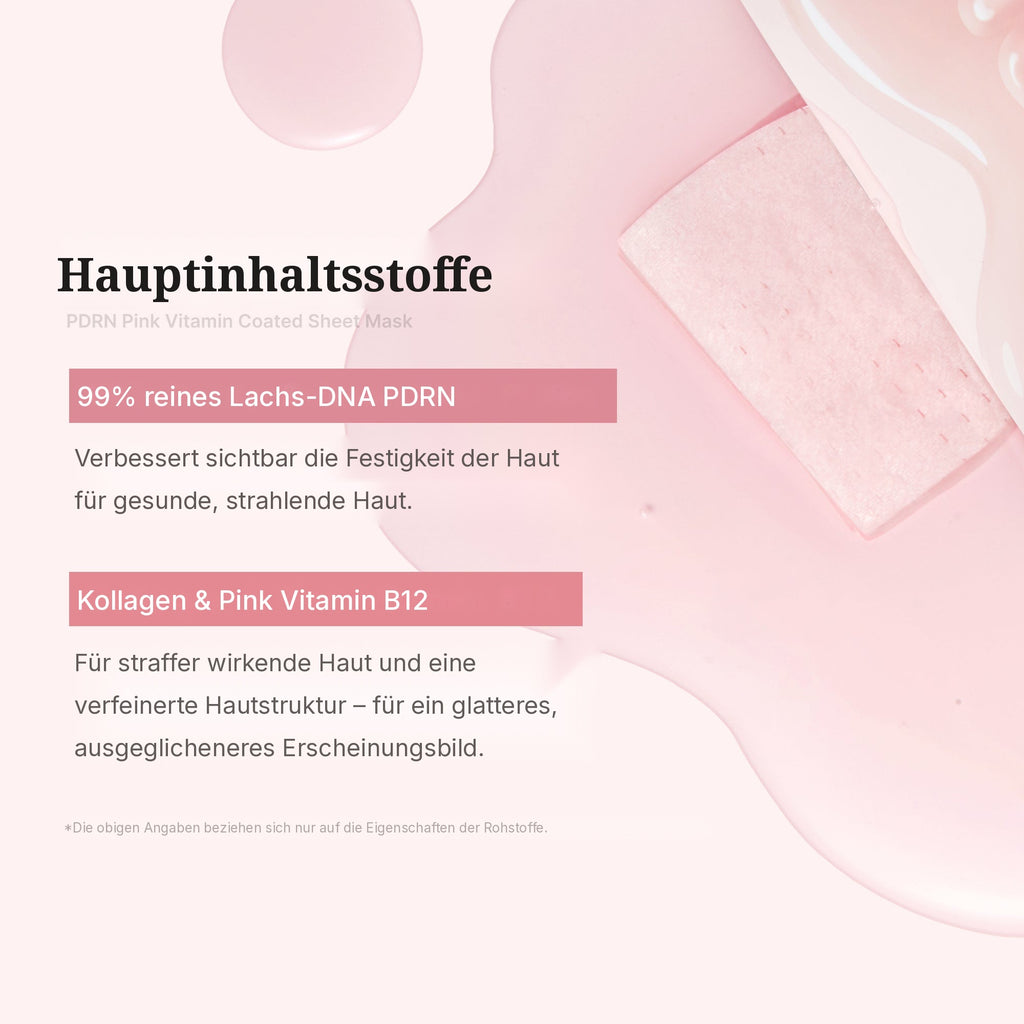 PDRN Pink Vita Coating Tuchmaske