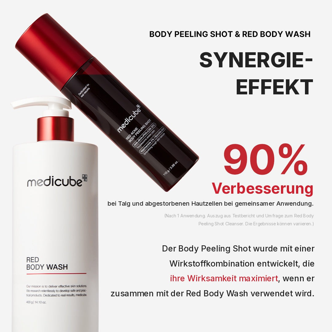 Red Body Peeling Shot Reiniger