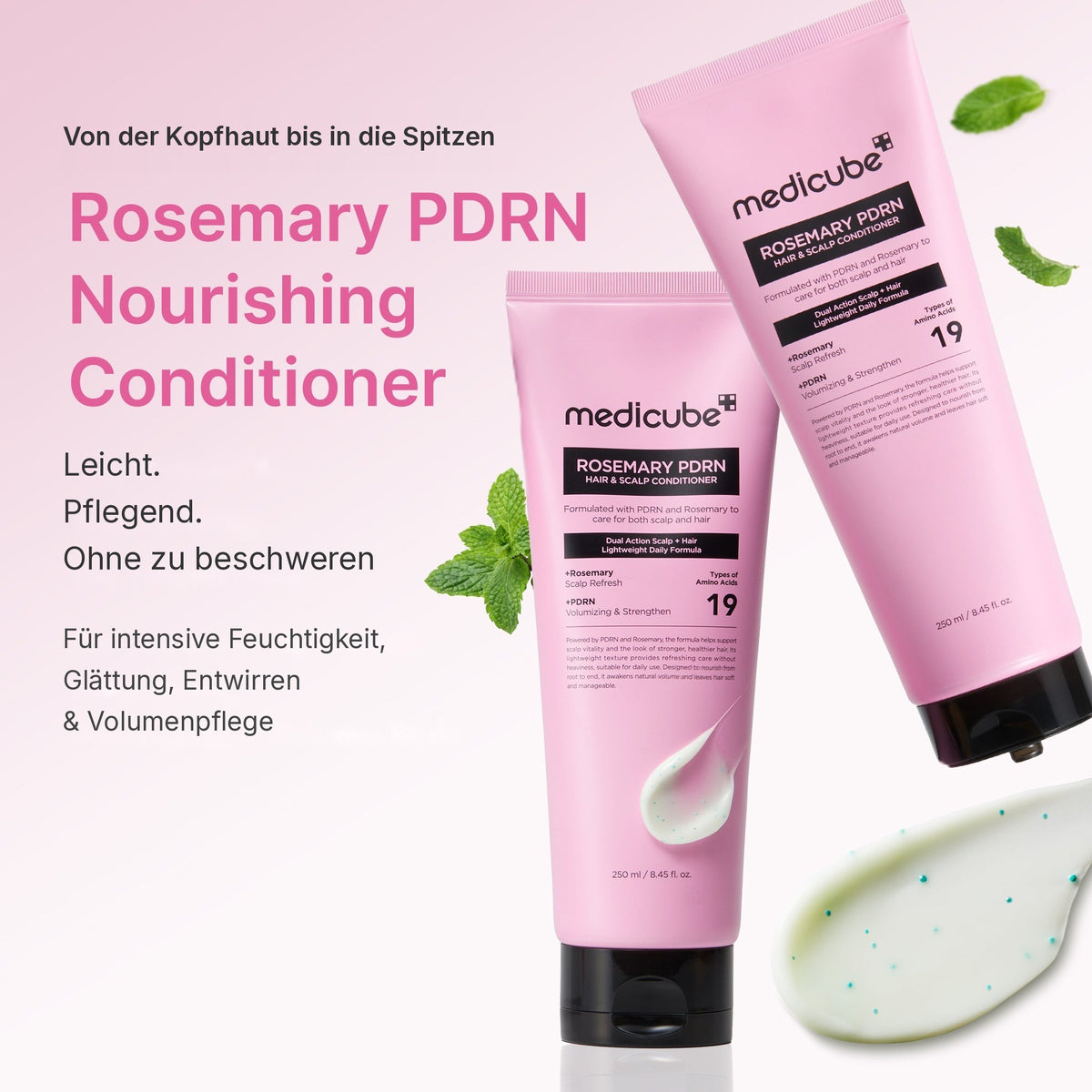 Rosmarin PDRN Haar- & Kopfhaut-Spülung