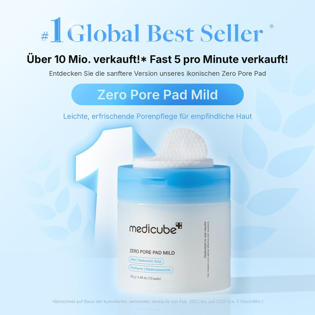 Zero Pore Madecassosid Pads (mild)