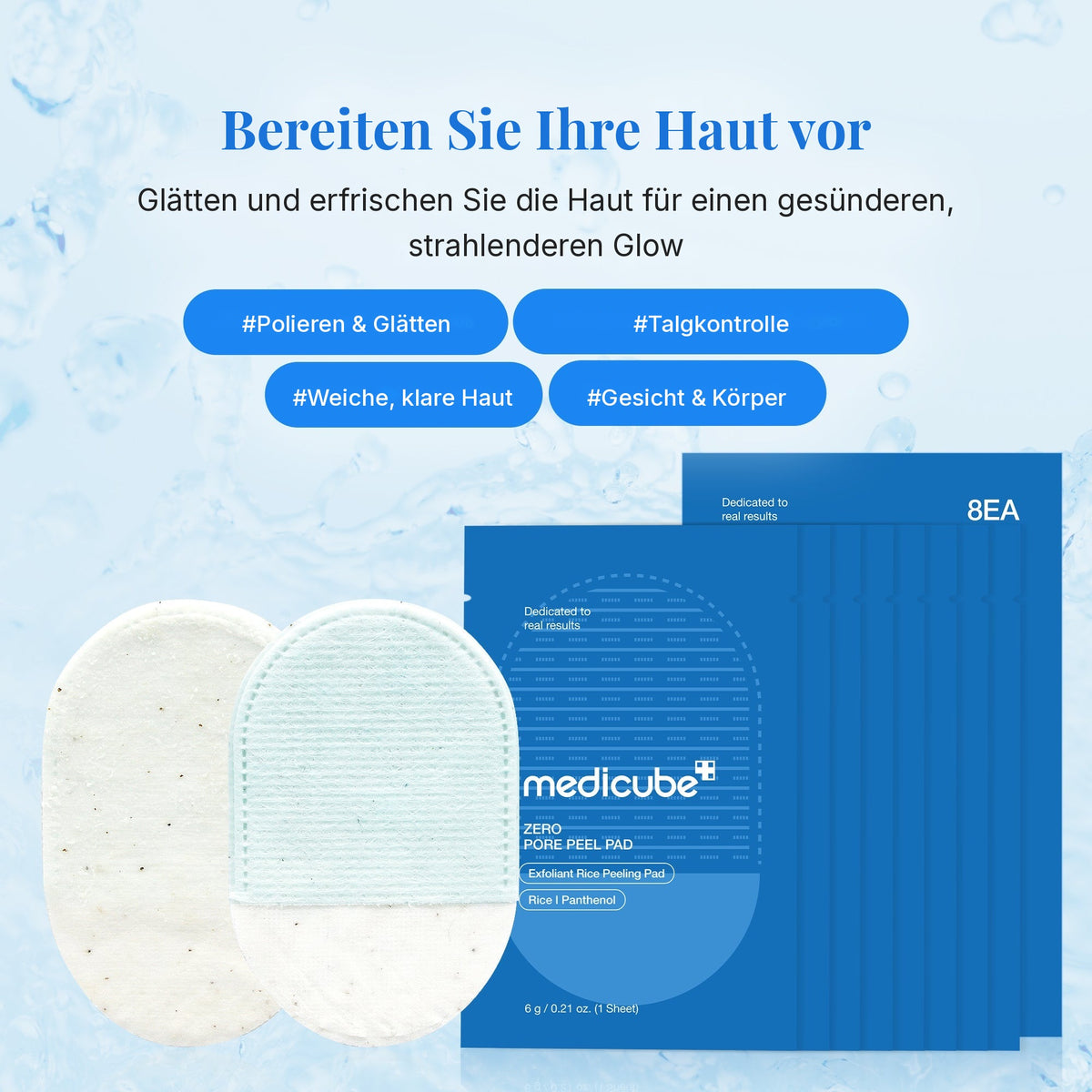 Zero Pore Peeling Pads (8 Stück)